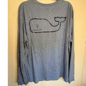 Vineyard Vines Men's XL Long Sleeve T-shirt with Pocket Graphics